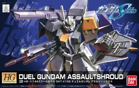 Kidou Senshi Gundam SEED - GAT-X102 Duel Gundam - GAT-X102 Duel Gundam Assault Shroud - HG Gundam SEED R02 - 1/144 - Remaster (Bandai)