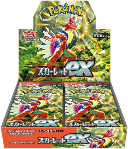 Pokemon Trading Card Game - Scarlet & Violet - Booster Box Scarlet ex - Japanese Ver. (Pokemon)