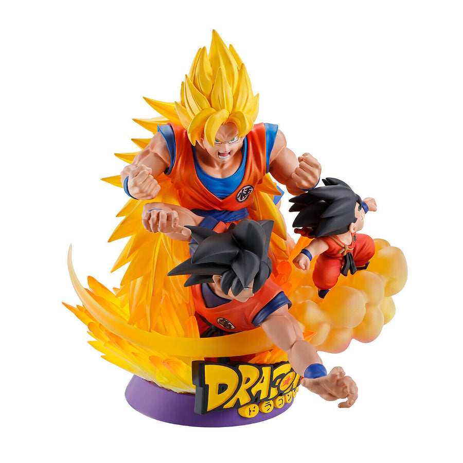 Son Goku, Son Goku SSJ, Son Goku SSJ3 - Dragon Ball Z