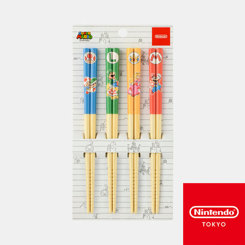 Super Mario - Family Life Collection - Chopstick Set - Nintendo Tokyo Exclusive (Nintendo Store)
