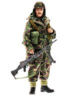 Action Figure 1/6 Royal Navy Marine Corps GPMG Gunner "David "Falklands War 1982