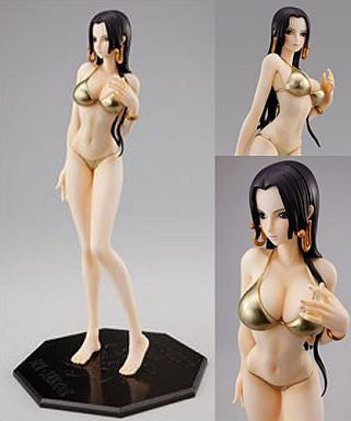 One Piece - Boa Hancock - Excellent Model - Portrait Of Pirates Limited Edition - 1/8 - Gold ver. (MegaHouse)