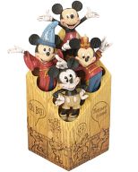 Enesco Disney Traditions - Mickey Through the Year: Mickey Mouse Pillar Set