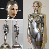 Fantasy Figure Gallery - Sexy Robot 002 Human Face (Hajime Sorayama) 1/4 Resin Type