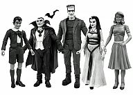 The Munsters Select Figure Figure Set (Black & White)