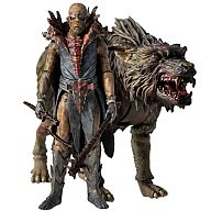 The Hobbit: An Unexpected Journey - 3.75 Inch Action Figure Series: Beast Pack / Orc On Warg