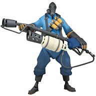 Team Fortress 2 - 7 Inch Action Figure: Pyro (BLU Version)