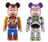 BE@BRICK "Toy Story" Buzz Lightyear & Woody