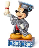 Enesco Disney Traditions - Graduation Mickey Mouse Statue