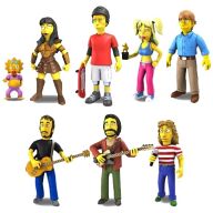 The Simpsons 25th Anniversary 5 Inch Action Figure Series 2 Set of 8 Types