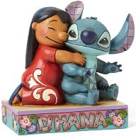 Enesco Disney Traditions - Lilo & Stitch: Lilo & Stitch Ohana Statue