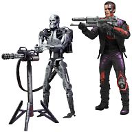 RoboCop Versus The Terminator - Video Game 7 Inch Action Figurer Series 2: Terminator Set of 2 Types