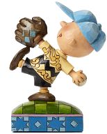 Enesco Peanuts Traditions - Charlie Brown Baseball Statue