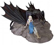 Game of Thrones / Daenerys Targaryen with Dragon Mini Statue