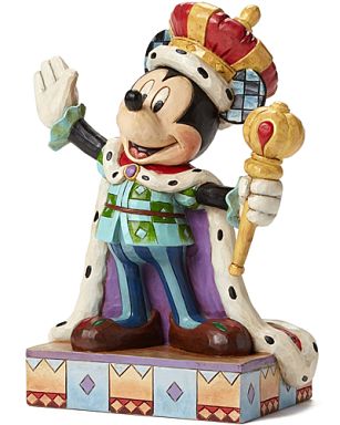 Enesco Disney Traditions - Mickey Mouse King for a Day Statue(Provisional Pre-order)