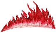 Obitsu Effect No7 - Meramera - Normal Paint Ver, Red (Obitsu Plastic Manufacturing)