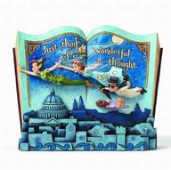 Enesco Disney Traditions - Peter Pan: Story Book Statue