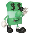 Lucky Dollar Money Box 10 Inch Vinyl Figure