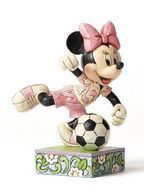 Disney Traditions - Soccer Minnie Mouse Statue