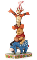 Disney Traditions - Winnie the Pooh: Eeyore & Pooh & Tigger & Piglet Statue