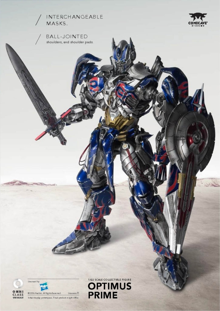 "Transformers Age of Extinction" Omni Class 1/22 Collectible Figure Optimus Prime