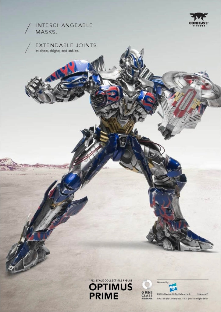 "Transformers Age of Extinction" Omni Class 1/22 Collectible Figure Optimus Prime