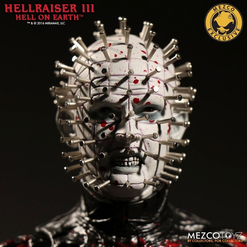 [未開封] ヘルレイザー3/ ピンヘッド ブラッディスプラッター ver. Hellraiser - Pinhead 12 Inch Action Figure Mezco Exclusive Bloody