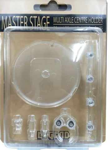Master Stage / Articulated Figure Stand Clear White 1/12