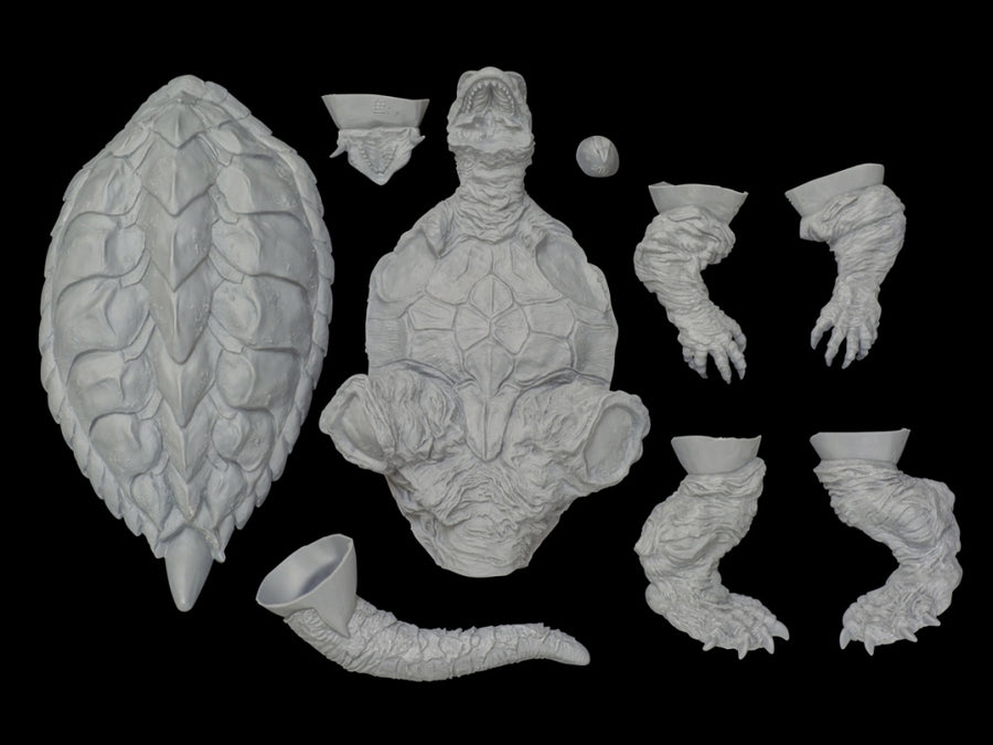 Sci-Fi Monster Soft Vinyl Model Kit Collection "Gamera the Guardian of the Universe" Gamera 1995