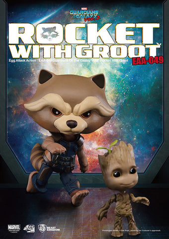 Egg Attack Action #036 "Guardians of the Galaxy Vol.2" Rocket & Baby Groot