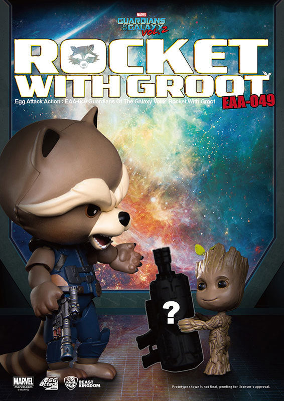 Egg Attack Action #036 "Guardians of the Galaxy Vol.2" Rocket & Baby Groot