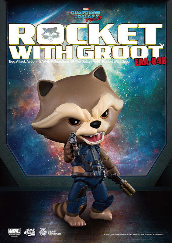 Egg Attack Action #036 "Guardians of the Galaxy Vol.2" Rocket & Baby Groot