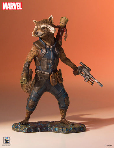 "Guardians of the Galaxy Vol.2" 1/8 Scale Statue Rocket & Baby Groot