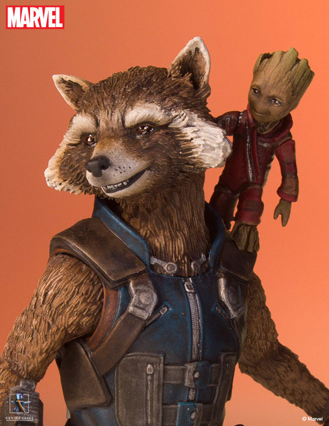 "Guardians of the Galaxy Vol.2" 1/8 Scale Statue Rocket & Baby Groot