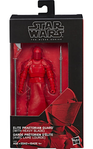 Star Wars Black Series 6 Inch Figure - Elite Praetorian Guard with Heavy Blade