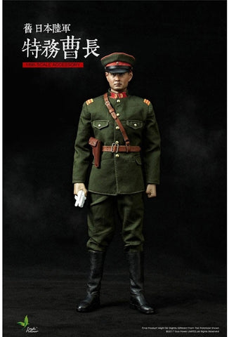 TOYS POWER CT010A 1/6 Scale Action Figure Former Japanese Army Sergeant of Spy Orgnization Type-A Deep Green Color