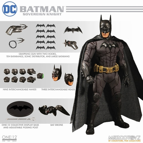 ONE:12 Collective - DC Comics: Sovereign Knight Batman 1/12 Action Figure(Provisional Pre-order)