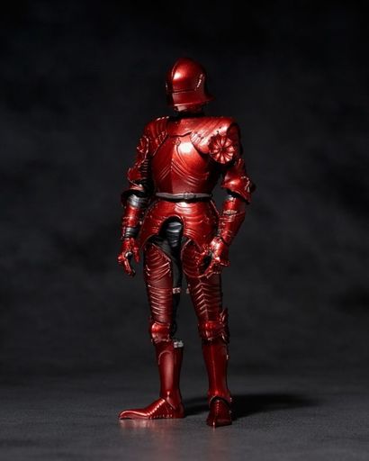 KT Project KT-EX07 - Revoltech - 15th Century Gothic Field Armor - Red (Kaiyodo)