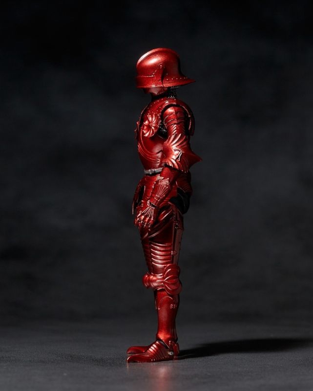 KT Project KT-EX07 - Revoltech - 15th Century Gothic Field Armor - Red (Kaiyodo)