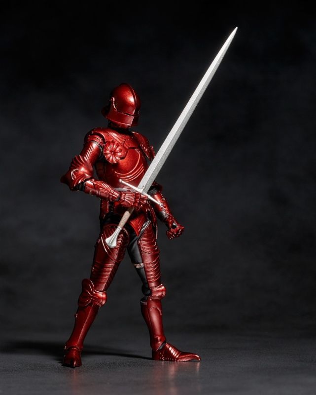 KT Project KT-EX07 - Revoltech - 15th Century Gothic Field Armor - Red (Kaiyodo)