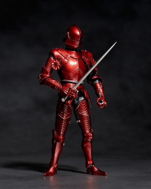 KT Project KT-EX07 - Revoltech - 15th Century Gothic Field Armor - Red (Kaiyodo)