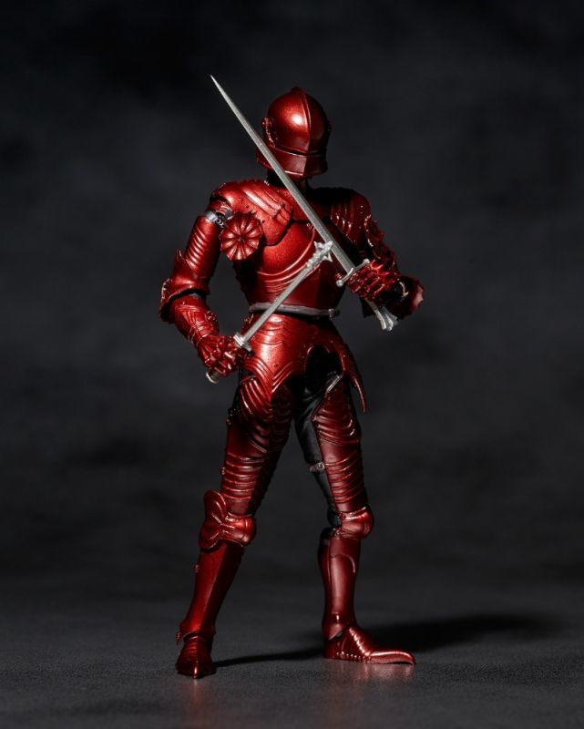 KT Project KT-EX07 - Revoltech - 15th Century Gothic Field Armor - Red (Kaiyodo)