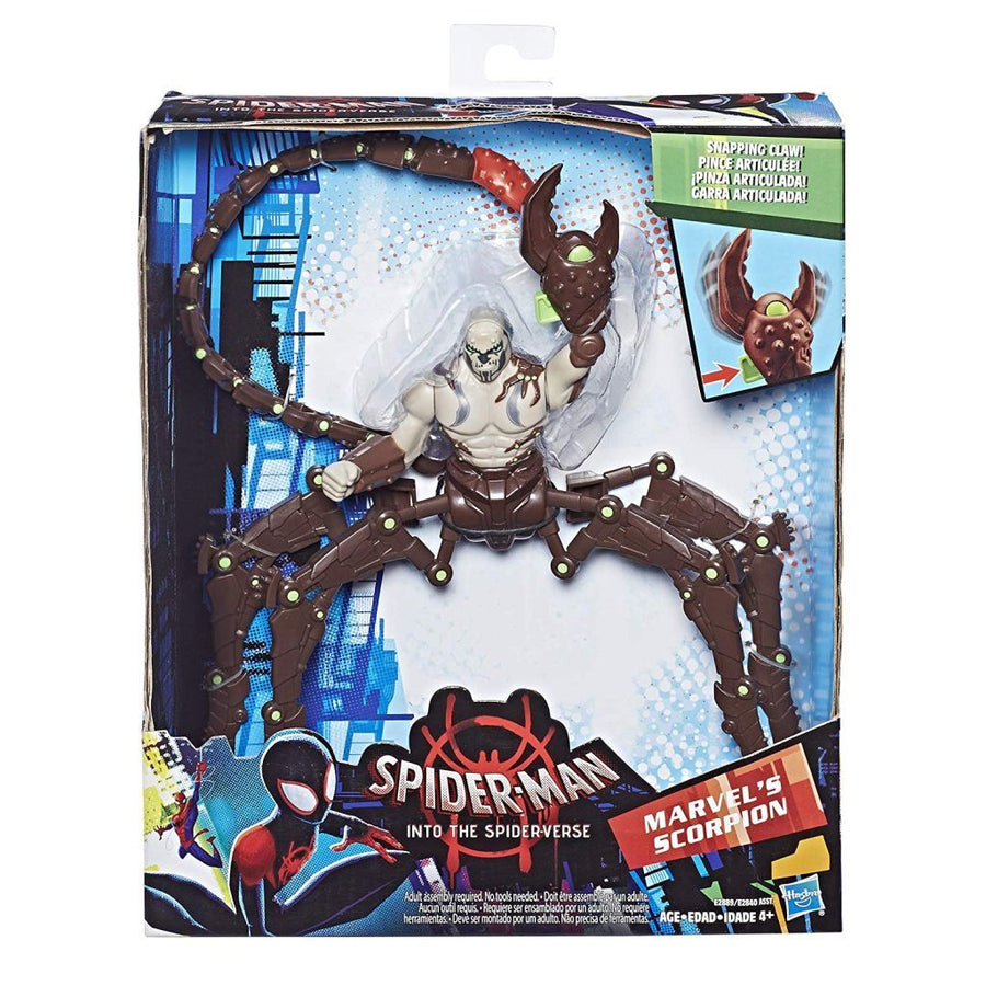 Spider-Man: Into the Spider-Verse Hasbro Action Figure 6 Inch "Deluxe" Web1 4Item Carton