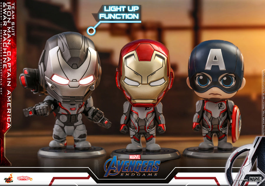 CosBaby [S] Captain America & Iron Man & War Machine (Team Suit Ver.) 3 Figure Set