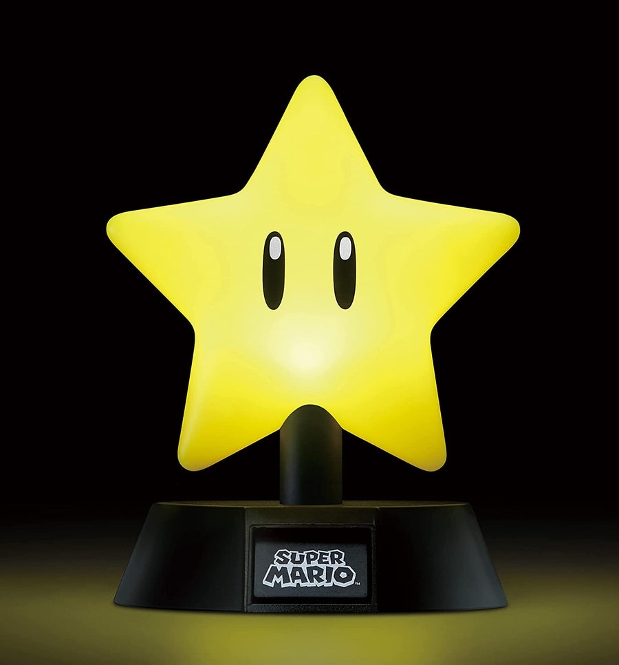 Super Mario - Power Up Lamp - Super Star (Nintendo Store)