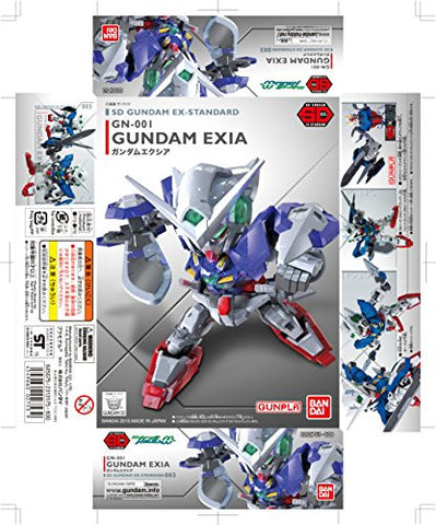 Kidou Senshi Gundam 00 - GN-001 Gundam Exia - SD Gundam EX-Standard 03 (Bandai)
