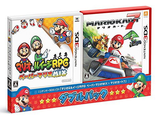 Mario & Luigi RPG Paper Mario Mix & Mario Kart 7 [Double Pack]