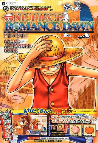One Piece Romance Dawn Grand Adventure Guide Book / Psp