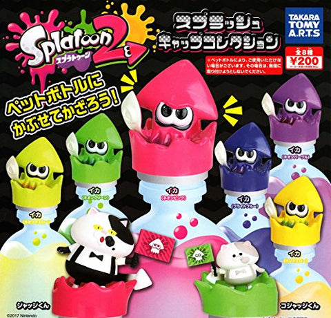 Splatoon 2 - Inkling - Bottle Cap - Splatoon 2 Splash Cap Collection - Neon Pink (Takara Tomy A.R.T.S)