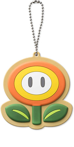 Super Mario - Home and Party - Fire Flower Rubber Charm (Nintendo Store)